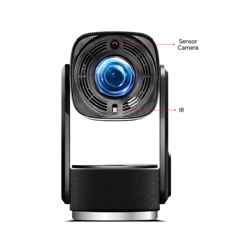SkyEcho FreeONE-Pro Meilleur vidéoprojecteur - 1080P 350 ANSI Poids 0.8kg Android - Noir