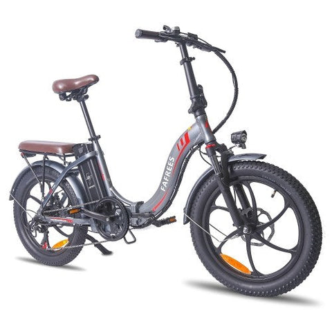 Vélo électrique FAFREES F20 Pro 250W - Autonomie 80 km - Freins à disque - Gris Foncé