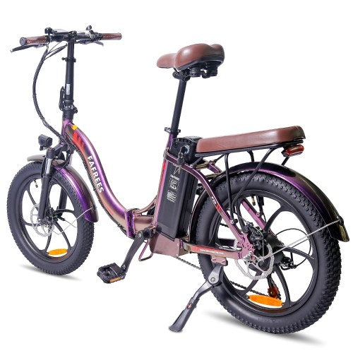 Vélo électrique FAFREES F20 Pro 250W - Autonomie 80 km - Freins à disque - Violet Éclatant
