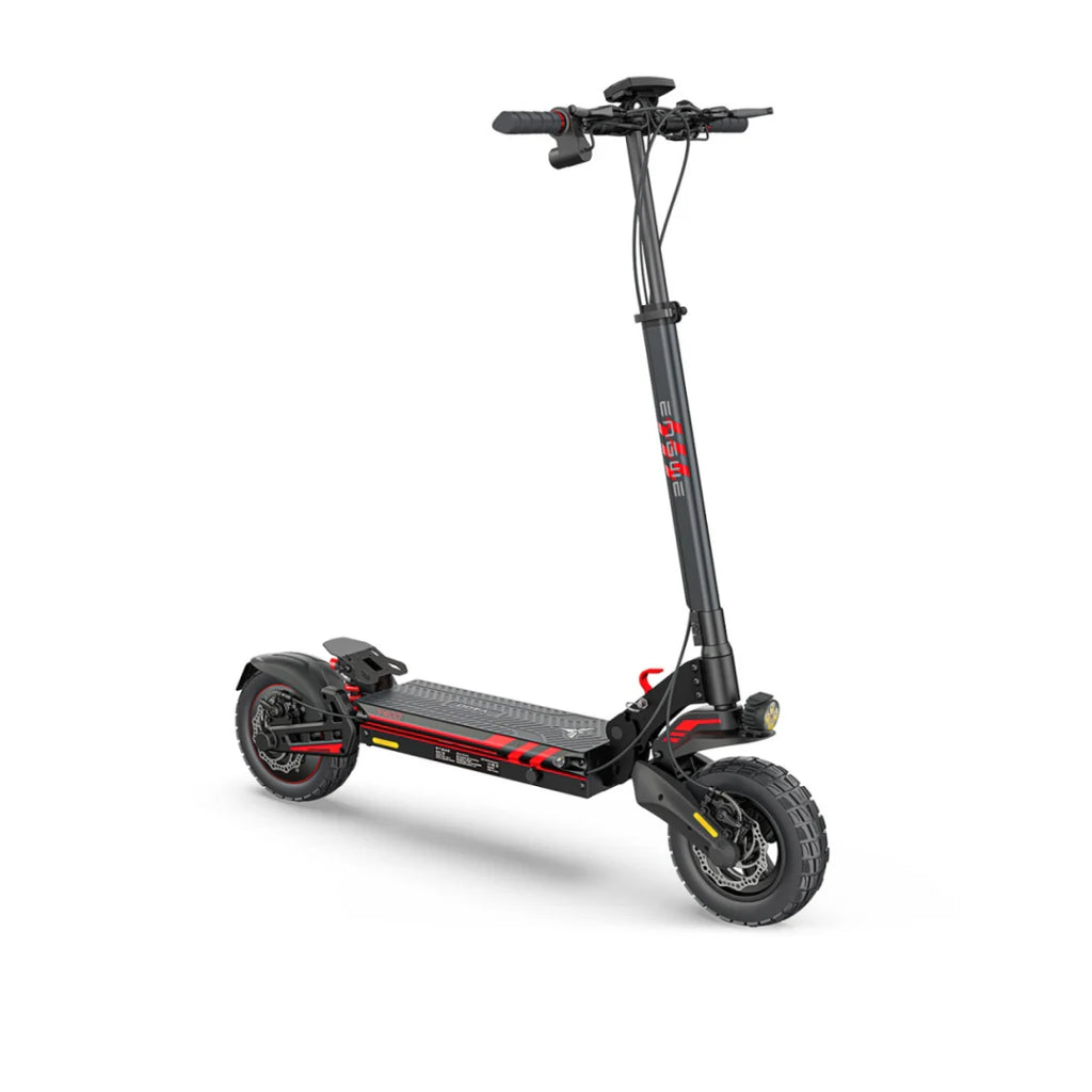 ENGWE Y400 Trottinette Électrique - Moteur 750W Batterie 648Wh Roues 10 Pouces Suspension C-type - Noir Rouge