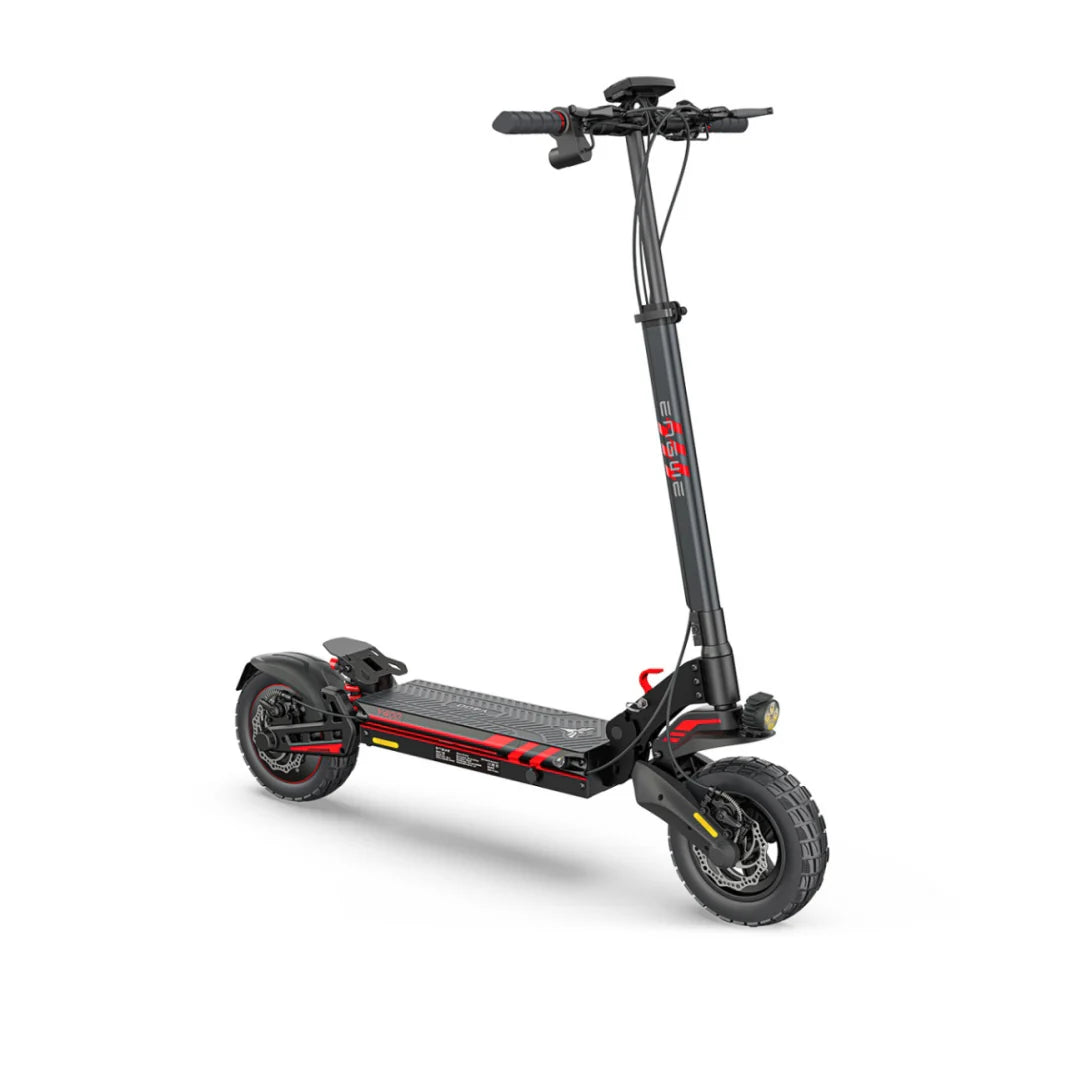 ENGWE Y400 Trottinette Électrique - Moteur 750W Batterie 648Wh Roues 10 Pouces Suspension C-type - Noir Rouge