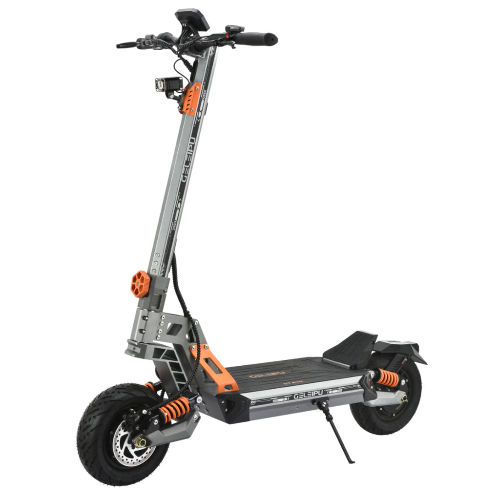 GELEIPU GT EVO Trottinette Électrique - Moteur 1600W*2 Batterie 60V36AH 11 Inch Pouces Roue - Gris