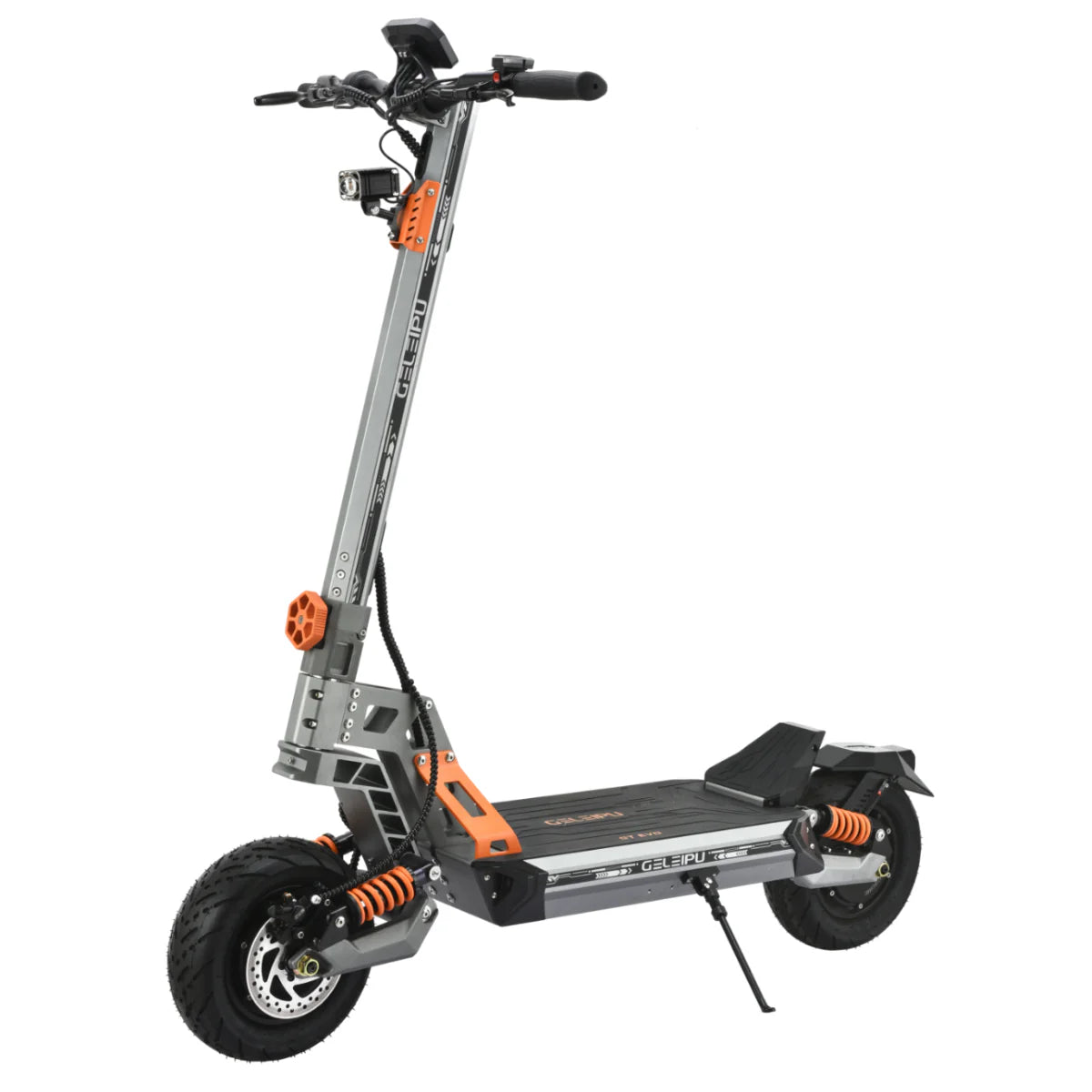 GELEIPU GT EVO Trottinette Électrique - Moteur 1600W*2 Batterie 60V36AH 11 Inch Pouces Roue - Gris