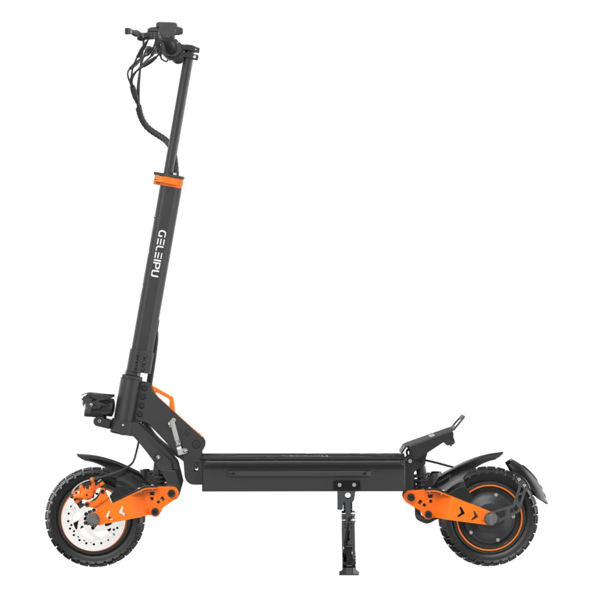 Trottinette Électrique GELEIPU Z1 - Moteur 1200W Batterie 48V20AH 10" Pouces Roue Freins à Disque - Noir