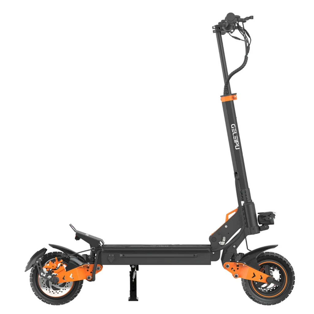 Trottinette Électrique GELEIPU Z1 - Moteur 1200W Batterie 48V20AH 10" Pouces Roue Freins à Disque - Noir