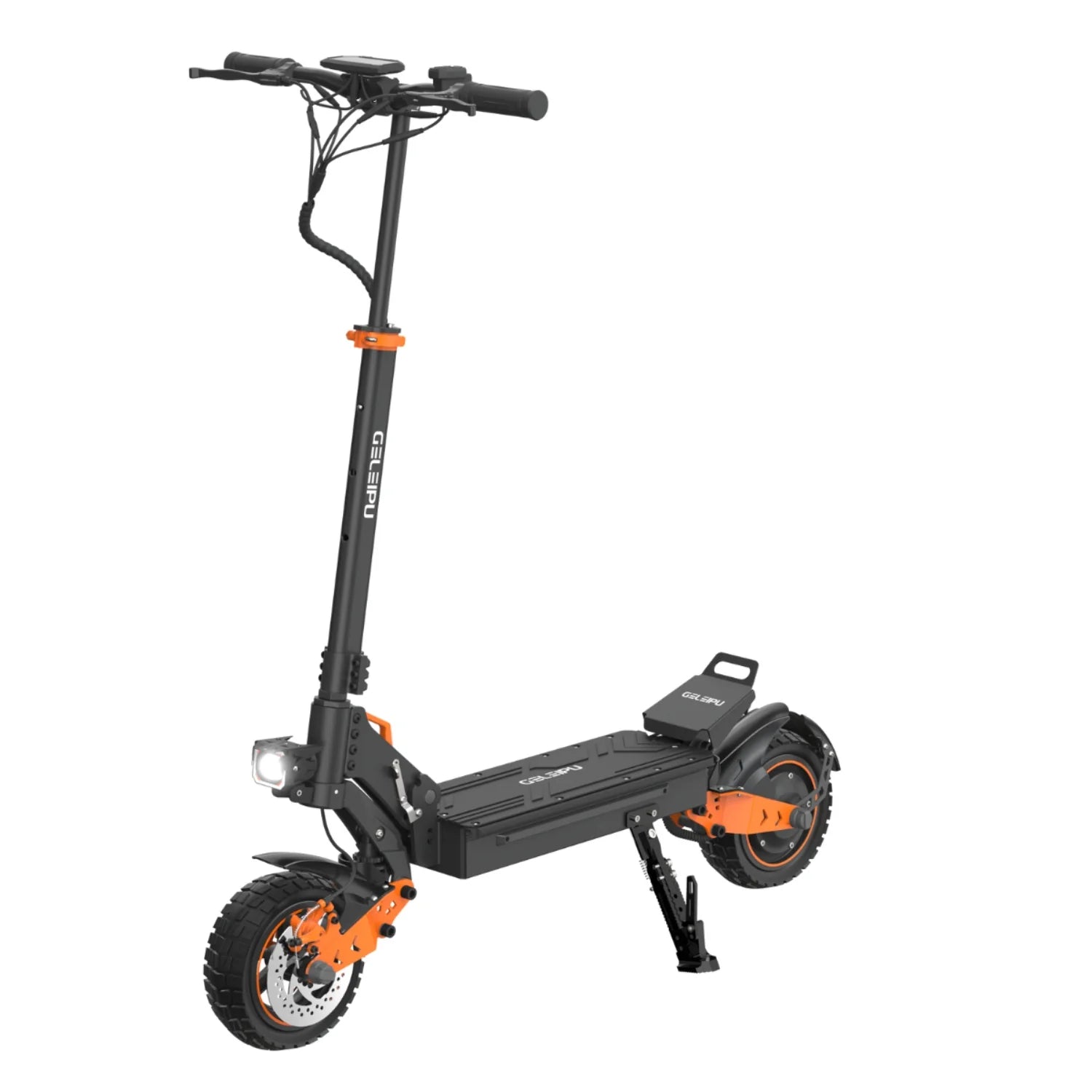 Trottinette Électrique GELEIPU Z1 - Moteur 1200W Batterie 48V20AH 10" Pouces Roue Freins à Disque - Noir