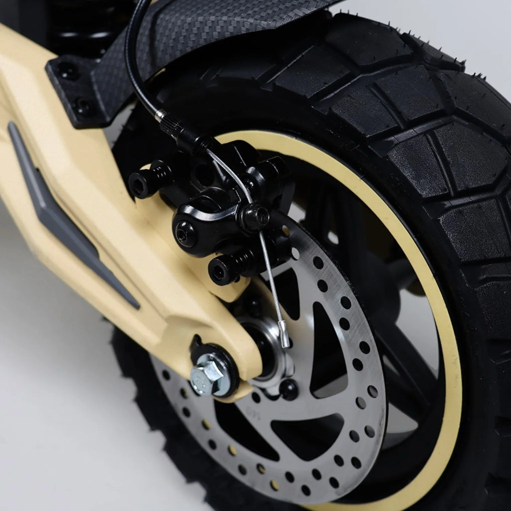 Trottinette Électrique Pliable Honey Whale G2 PRO - Moteur 900W Batterie 54.6V16AH Pneus de 6.5 Pouces - Jaune