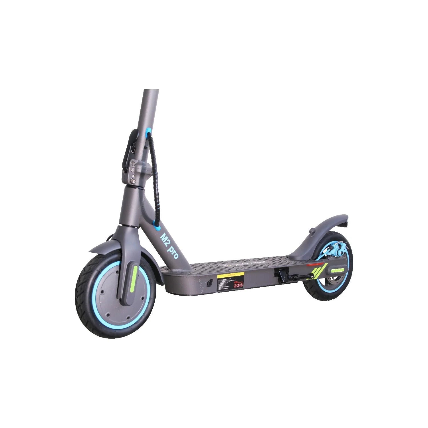 Trottinette Électrique Pliable M2 PRO - Moteur 500W Batterie 36V10.4AH Pneus de 8.5 Pouces Freins à Disque - Bleu foncé
