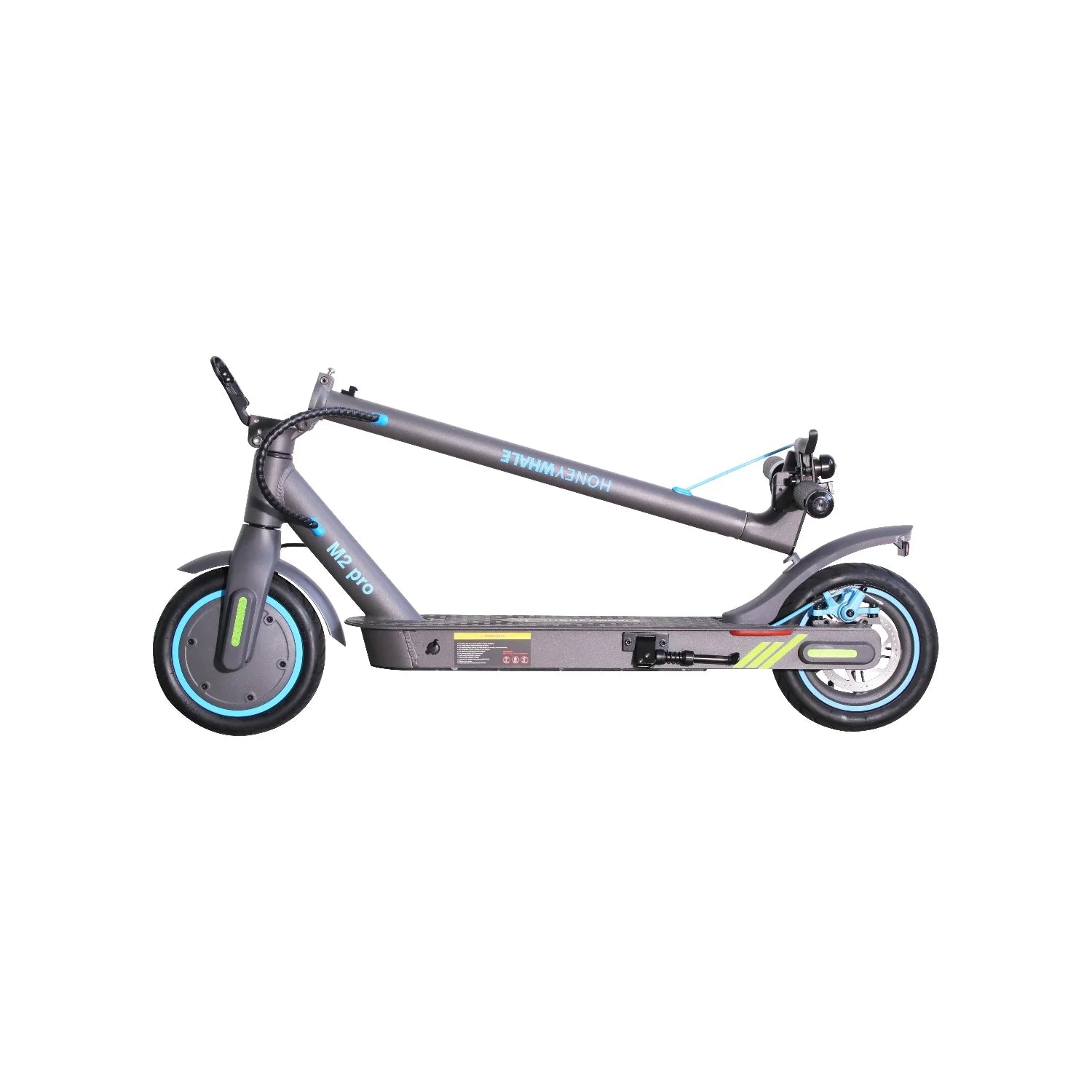 Trottinette Électrique Pliable M2 PRO - Moteur 500W Batterie 36V10.4AH Pneus de 8.5 Pouces Freins à Disque - Bleu foncé