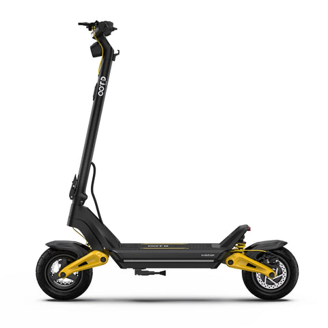 Trottinette Électrique OOTD S10 - Moteur 1400W Batterie 48V20AH 10" Pouces Roues Freins à Disque - Noir