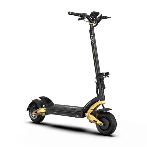 Trottinette Électrique OOTD S30  - Moteur 1200W*2 Batterie 52V23.4AH 10" Pouces Roues Frein Hydraulique - Noir