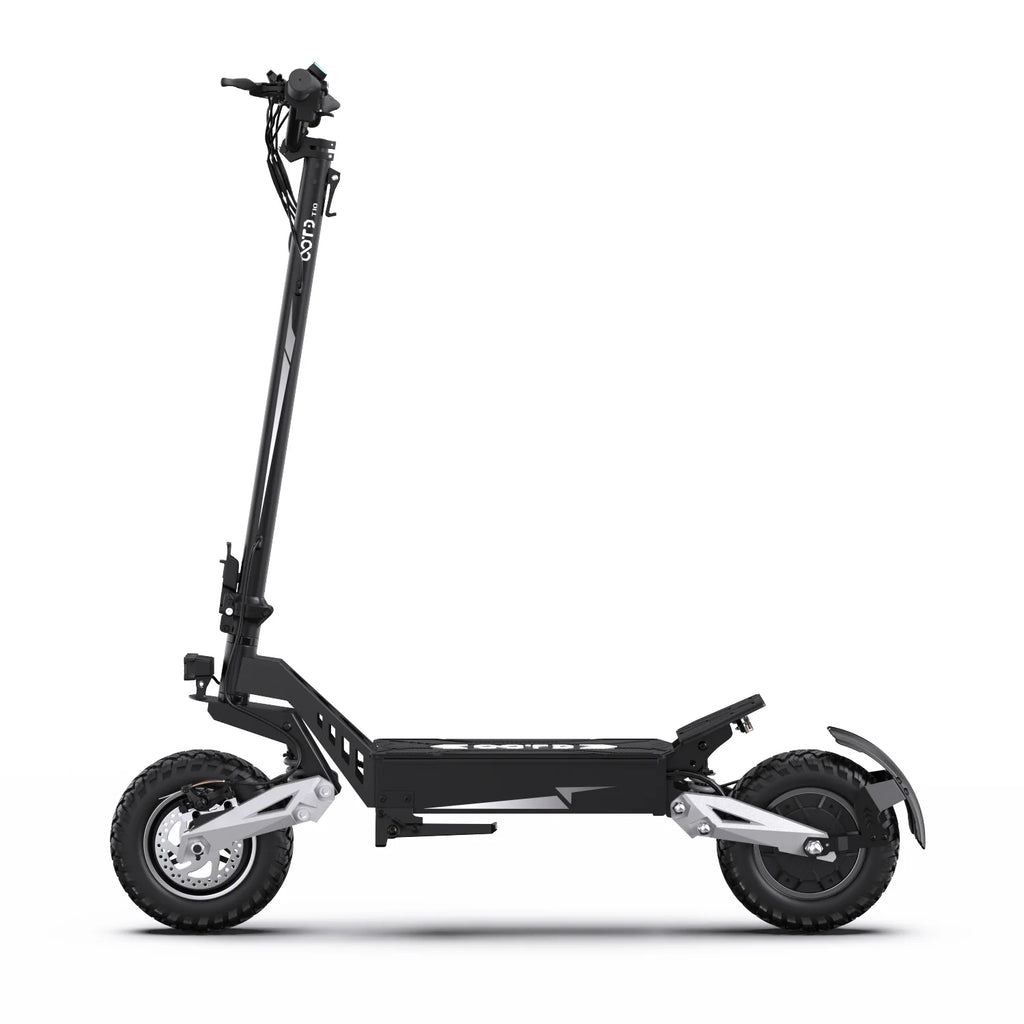 Trottinette Électrique OOTD T10 - Moteur 500W Batterie 48V13.5AH 11" Pouces Roues Freins à Disque - Noir Gris