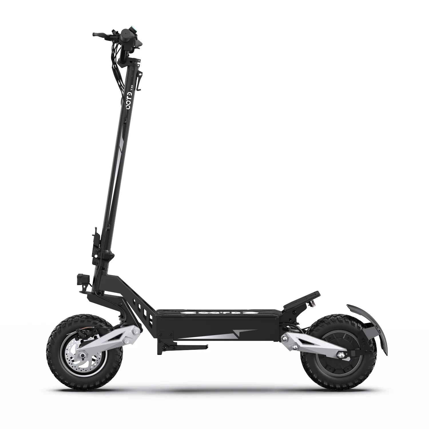 Trottinette Électrique OOTD T10 - Moteur 500W Batterie 48V13.5AH 11" Pouces Roues Freins à Disque - Noir Gris