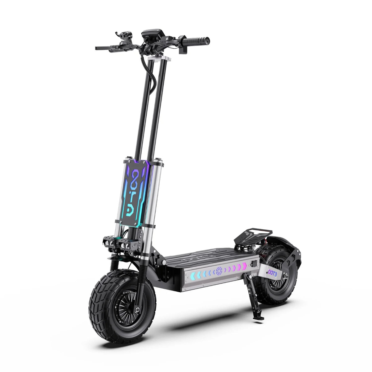 Trottinette Électrique OOTD T90  - Moteur 2100W*2 Batterie 60V31.2AH 13" Pouces Roue Frein Hydraulique - Noir Gris