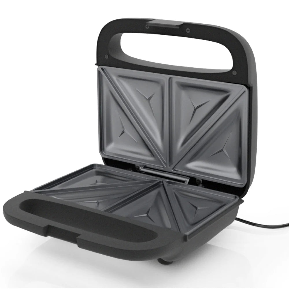 SUPERLEX SSW001DE Appareil à sandwich - Puissance 750W Antiadhésif Température automatique Capacité 2 Tranches - Noir