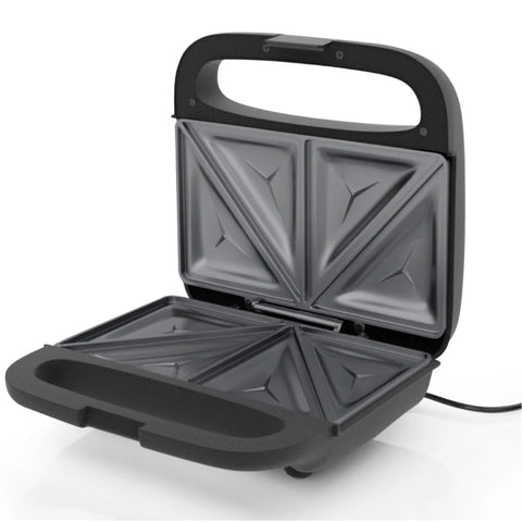 SUPERLEX SSW001DE Appareil à sandwich - Puissance 750W Antiadhésif Température automatique Capacité 2 Tranches - Noir