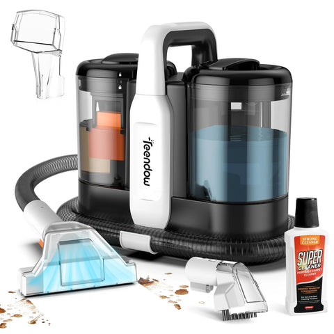 Aspirateur Portable Teendow C5 - 450W 11000Pa 1500ML eau propre 800ML déchets 4kg silencieux - Noir
