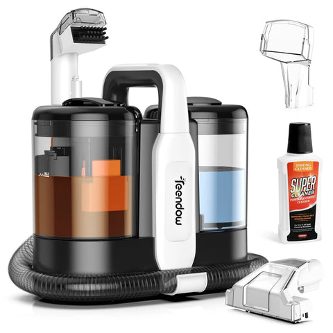 Aspirateur Portable Teendow C5 - 450W 11000Pa 1500ML eau propre 800ML déchets 4kg silencieux - Noir