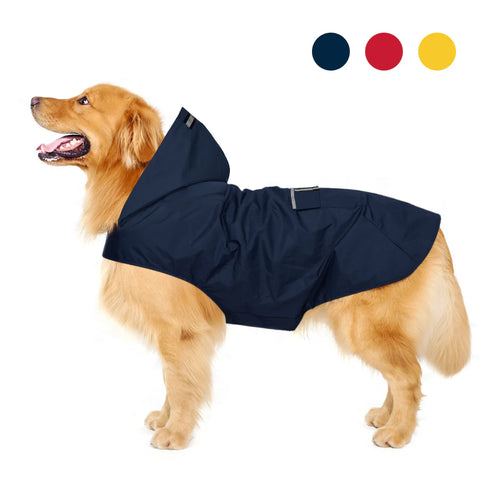 Zellar Z-RC004 Imperméable pour chien  - tissu sport réflecteur facile  - 4XL  - Bleu