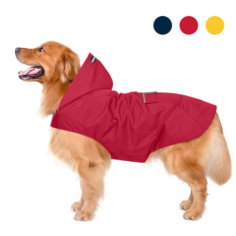 Zellar Z-RC006 Imperméable pour chien -  tissu sport  réflecteur - 6XL - Rouge