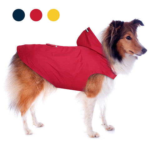 Zellar Z-RC006 Imperméable pour chien -  tissu sport  réflecteur - 6XL - Rouge