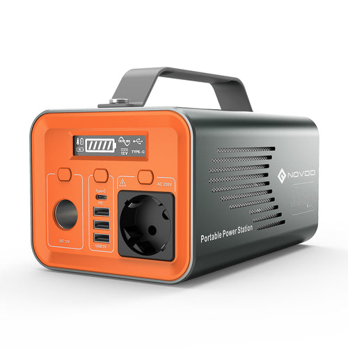 NOVOO Q200 - Batterie portable 230Wh, prise en charge de 200W, USB