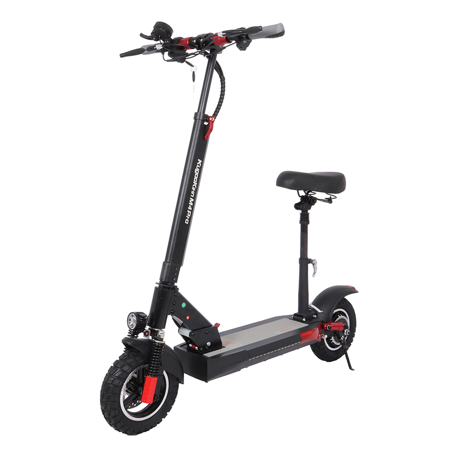 Trottinette Électrique KugooKirin M4 PRO - 500W, Autonomie 80 km, Pliable, Frein à Disque, Éclairage Performant