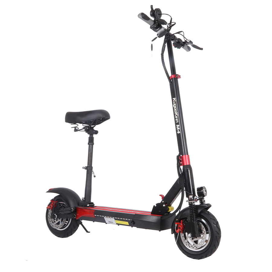 Trottinette Électrique KugooKirin M4 - 500W, Autonomie 45 km, Pliable, Frein à Disque, Éclairage Sécurisé