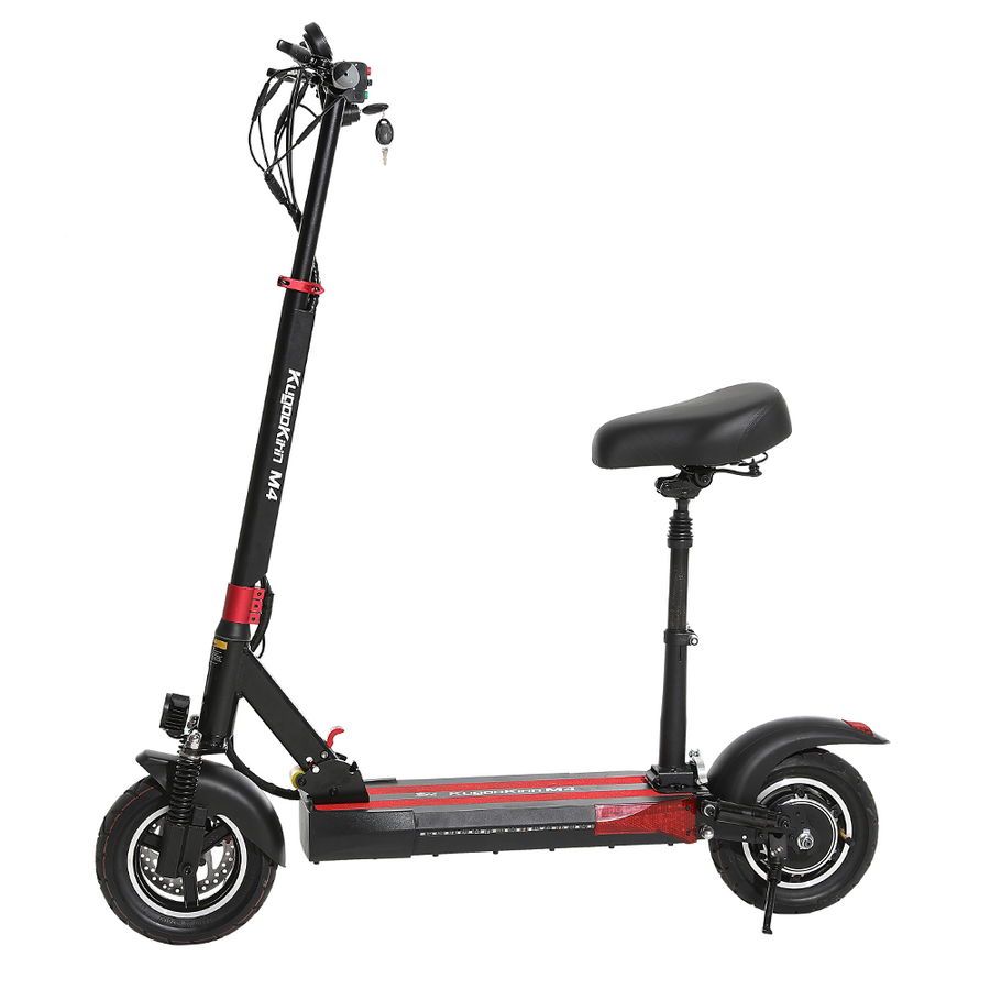 Trottinette Électrique KugooKirin M4 - 500W, Autonomie 45 km, Pliable, Frein à Disque, Éclairage Sécurisé