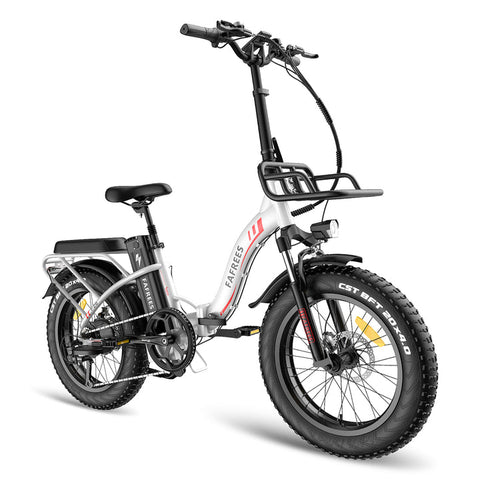 Fafrees F20 MAX Fatbike Ebike Vélo pliant 20" avec batterie 48V 18AH,feu de frein pour homme Shimano 7S 54 N.m, vélo électrique pliable pour femme, vélo électrique 150 kg