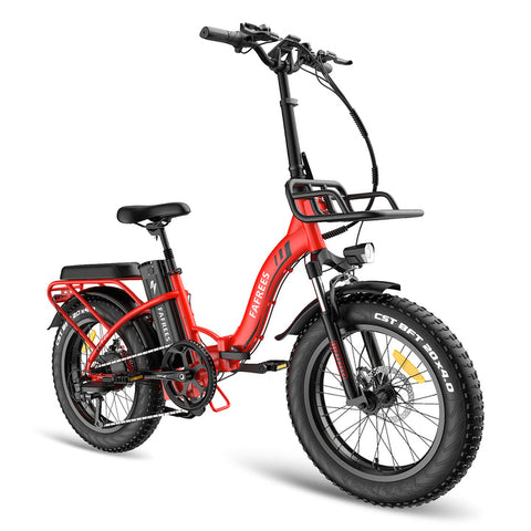 Fafrees F20 MAX Fatbike Ebike Vélo pliant 20" avec batterie 48V 18AH,feu de frein pour homme Shimano 7S 54 N.m, vélo électrique pliable pour femme, vélo électrique 150 kg