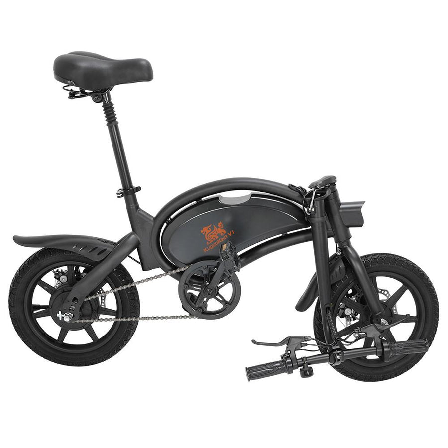 Vélo électrique pliant Kugoo Kirin V1(B2) 400W - Autonomie 25KM - Freins à disque - Noir