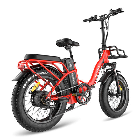 Fafrees F20 MAX Fatbike Ebike Vélo pliant 20" avec batterie 48V 18AH,feu de frein pour homme Shimano 7S 54 N.m, vélo électrique pliable pour femme, vélo électrique 150 kg