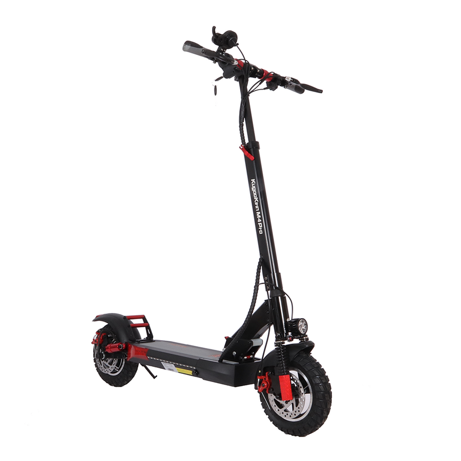 Trottinette Électrique KugooKirin M4 PRO - 500W, Autonomie 80 km, Pliable, Frein à Disque, Éclairage Performant