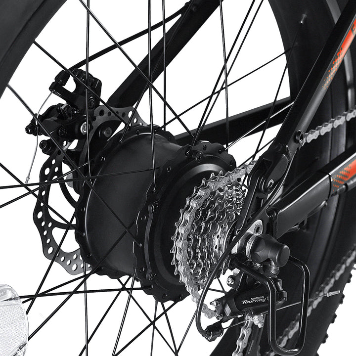 Electric Bike Fafrees FF91 26" Fat Bike Foldable E-Mountain Bike 1000W 10Ah Battery Max Speed 25km/h