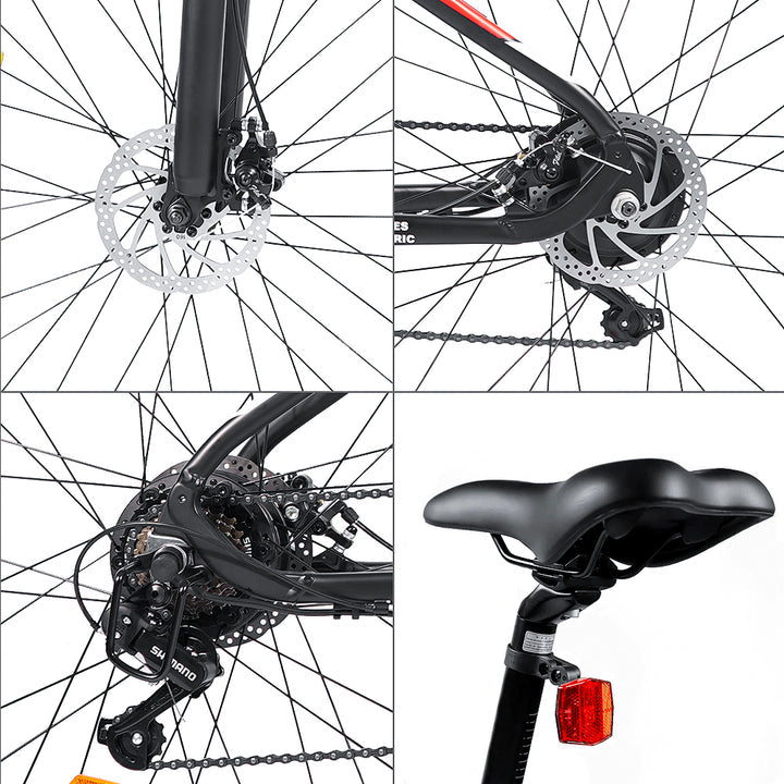 Electric Bike FAFREES F100  48V 250W 11.6AH Battery 26-Inch Air Tire Max Speed 34km/h