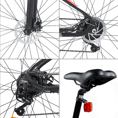 Electric Bike FAFREES F100  48V 250W 11.6AH Battery 26-Inch Air Tire Max Speed 34km/h