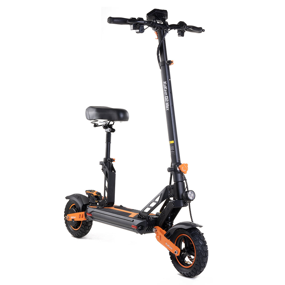 Trottinette Électrique KuKirin G2 MAX - 1000W, Autonomie 90 km, Pliable, Frein à Disque, Éclairage Puissant