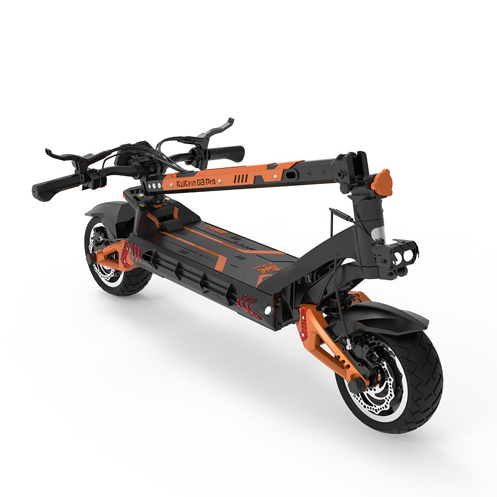 Scooter Électrique Kukirin G3 Pro - 1200W, Autonomie 100 km, Pliable, Frein à Disque, Éclairage Puissant