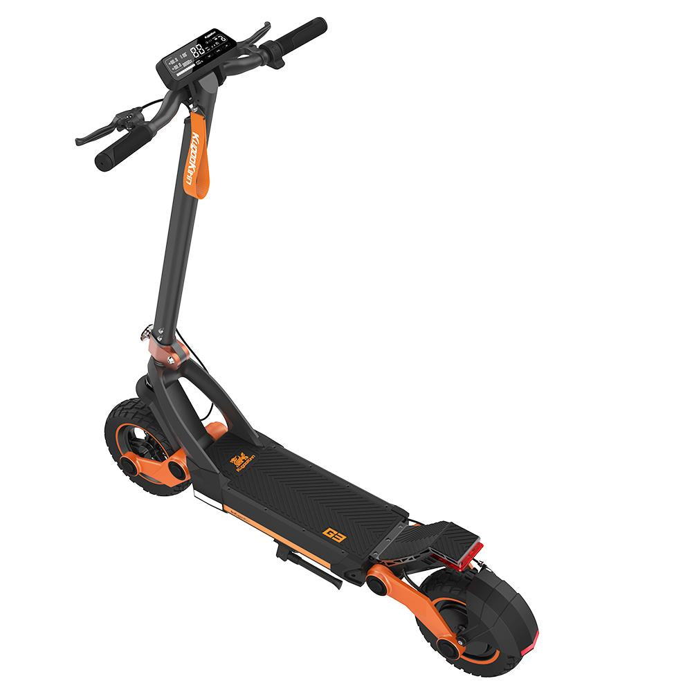 Scooter Électrique KugooKirin G3 - 1200W, Autonomie 70 km, Pliable, Frein à Disque, Éclairage Performant