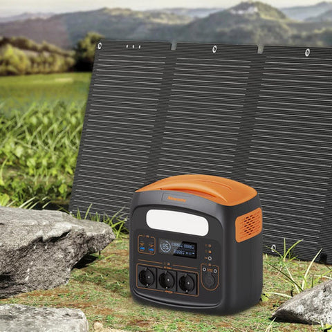 Newsmy N7576 Portable Power Station 576Wh LiFePO4 Battery Pure Sine Wave 180000mAh Battery Backup Supply 230V External Solar Generator